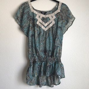 Rock47 Peasant Top